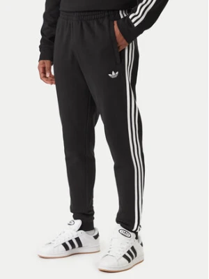 adidas Spodnie dresowe 3-Stripes KE3562 Czarny Slim Fit