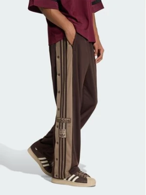 adidas Spodnie dresowe Adibreak Classic KS7398 Brązowy ciemny Regular Fit