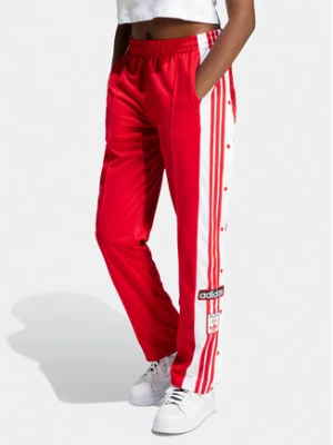 adidas Spodnie dresowe Adibreak IP0620 Czerwony Regular Fit