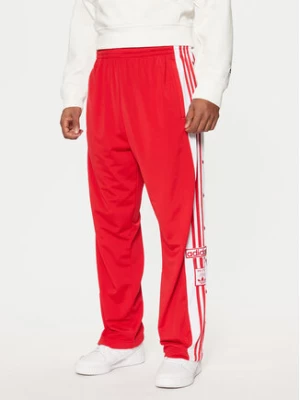 adidas Spodnie dresowe Adibreak JP3765 Czerwony Regular Fit