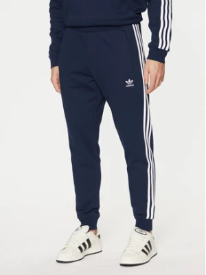 adidas Spodnie dresowe adicolor 3-Stripes IM9319 Granatowy Slim Fit