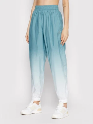 adidas Spodnie dresowe adicolor 3D Trefoil GN2850 Zielony Loose Fit