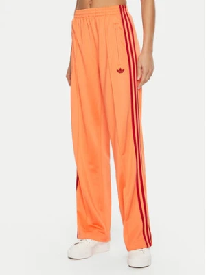 adidas Spodnie dresowe adicolor Classic Firebird JP2309 Pomarańczowy Loose Fit