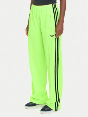 adidas Spodnie dresowe adicolor Classic Firebird JW1228 Zielony Loose Fit