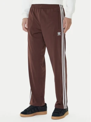 adidas Spodnie dresowe adicolor Classics Firebird KA0482 Brązowy Regular Fit