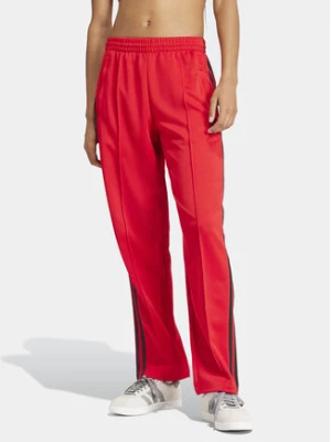 adidas Spodnie dresowe adicolor Classics SST IM9809 Czerwony Loose Fit