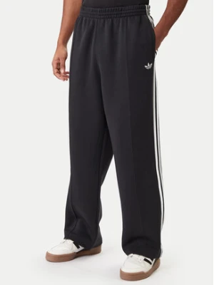adidas Spodnie dresowe adicolor Spacer Track JX1506 Czarny Baggy Fit