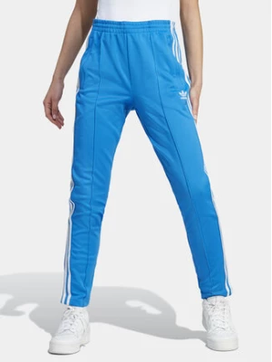 adidas Spodnie dresowe adicolor SST IL8817 Niebieski Slim Fit