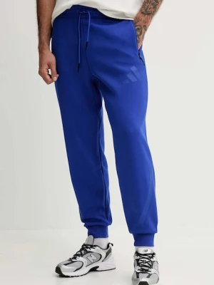 adidas spodnie dresowe adidas x Z.N.E męskie kolor niebieski z nadrukiem KA0701