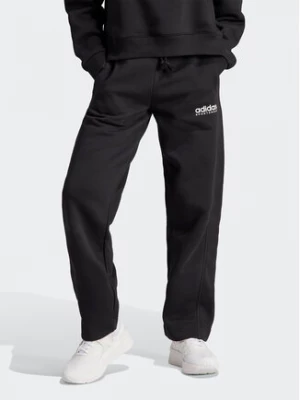 adidas Spodnie dresowe All SZN Fleece Graphic HZ5802 Czarny Loose Fit