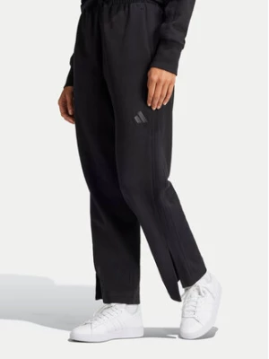 adidas Spodnie dresowe ALL SZN French Terry 3-Stripes JI9106 Czarny Loose Fit