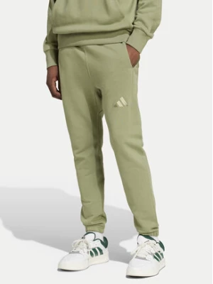 adidas Spodnie dresowe ALL SZN French Terry IY6557 Zielony Regular Fit