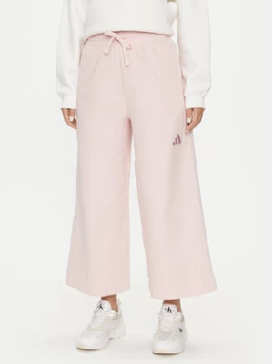 adidas Spodnie dresowe ALL SZN IY6831 Różowy Wide Leg