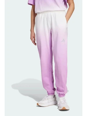 adidas Spodnie dresowe "All SZN Mid-Rise Dip-Dye" w kolorze jasnoróżowym rozmiar: S