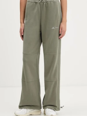 adidas spodnie dresowe bawełniane adidas x Moon Boot damskie kolor zielony gładkie JM1099