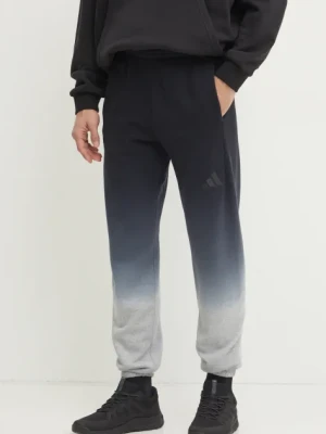 adidas spodnie dresowe bawełniane ALL SZN Dip Dye kolor granatowy wzorzyste JI6356