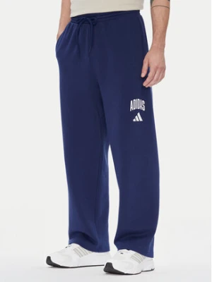 adidas Spodnie dresowe Collegiate JM9179 Niebieski Regular Fit