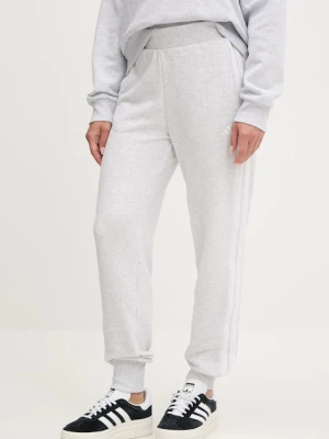 adidas spodnie dresowe Coquette damskie kolor szary melanżowe JM1914