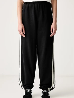 adidas spodnie dresowe damskie bawełniane czarny
