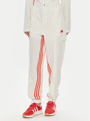 adidas Spodnie dresowe Dance All-Gender Versatile IS0904 Biały Loose Fit