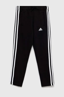 adidas spodnie dresowe dziecięce G 3S kolor czarny wzorzyste