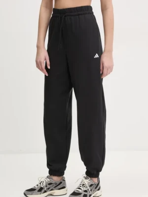adidas spodnie dresowe Essentials damskie kolor czarny gładkie JD7999