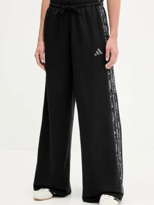 adidas spodnie dresowe Essentials damskie kolor czarny gładkie JM1840