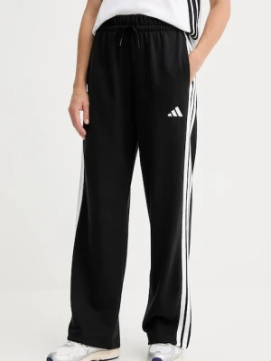 adidas spodnie dresowe Essentials damskie kolor czarny z aplikacją JW7182
