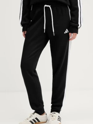 adidas spodnie dresowe Essentials damskie kolor czarny z aplikacją JX2543