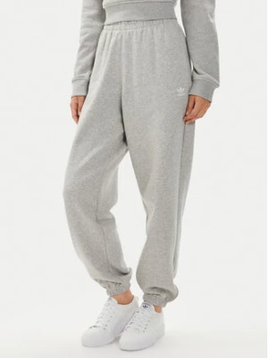 adidas Spodnie dresowe Essentials Fleece IA6432 Szary Regular Fit