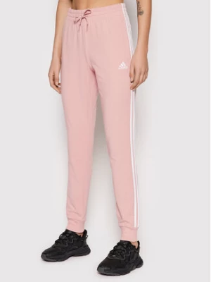 adidas Spodnie dresowe Essentials HD4272 Różowy Slim Fit