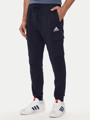 adidas Spodnie dresowe Essentials HL2232 Granatowy Regular Fit