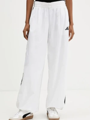 adidas spodnie dresowe Essentials kolor beżowy z aplikacją JE1307