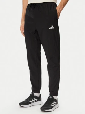 adidas Spodnie dresowe Essentials Small Logo JM1775 Czarny Regular Fit