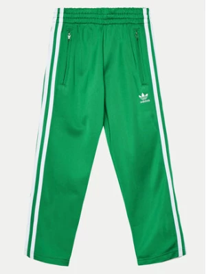 adidas Spodnie dresowe Firebird IY9804 Zielony Regular Fit