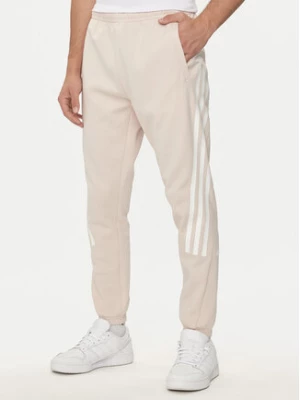 adidas Spodnie dresowe Future Icons 3-Stripes IR9155 Różowy Slim Fit