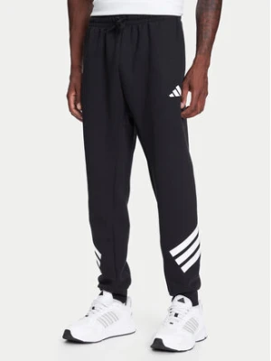 adidas Spodnie dresowe Future Icons 3-Stripes JD4863 Czarny Regular Fit