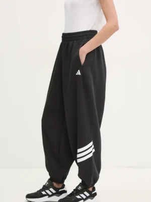 adidas spodnie dresowe Future Icons kolor czarny z nadrukiem JE0141
