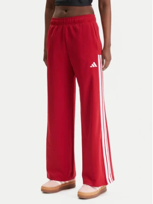 adidas Spodnie dresowe House Of Tiro KD4298 Czerwony Wide Leg