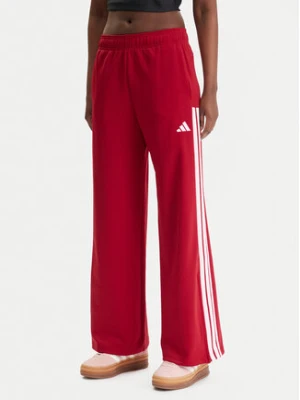 adidas Spodnie dresowe House Of Tiro KD4298 Czerwony Wide Leg