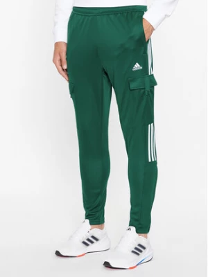 adidas Spodnie dresowe IM2918 Zielony Regular Fit
