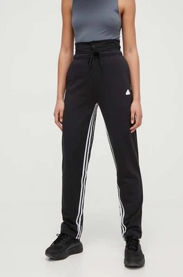 adidas spodnie dresowe kolor czarny z aplikacją