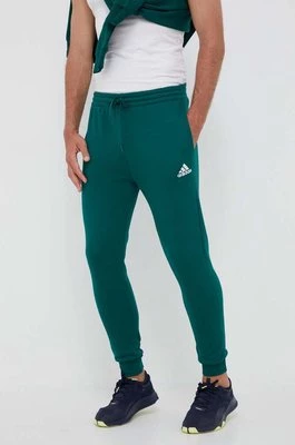 adidas spodnie dresowe kolor zielony gładkie IJ8892CHEAPER