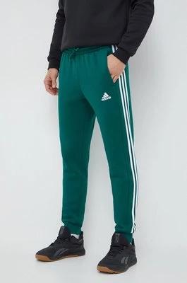 adidas spodnie dresowe kolor zielony z aplikacją IN0342