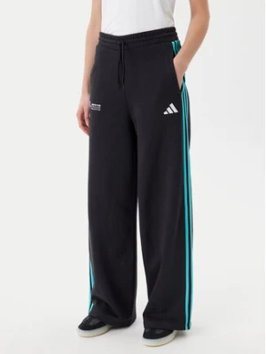 adidas Spodnie dresowe Mercedes - AMG Petronas Formula One Team DNA JV5432 Czarny Regular Fit