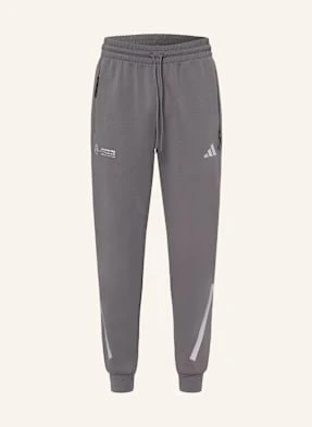Adidas Spodnie Dresowe Mercedes – Amg Petronas Formula One Team Silver Arrows grau