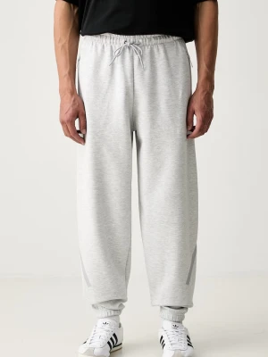 adidas spodnie dresowe męskie z bawełną Z.N.E. szary