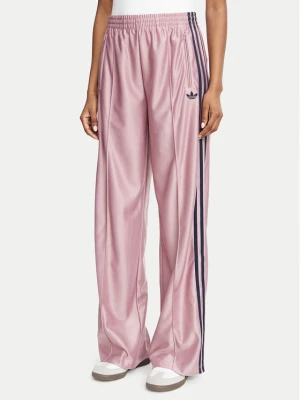 adidas Spodnie dresowe Metallic Firebird Loose Track Pant KS9975 Różowy Relaxed Fit