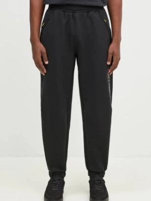 adidas spodnie dresowe Nattional Geographic Aerordy Pant kolor czarny z aplikacją JJ4360