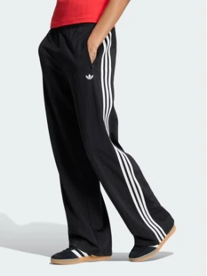 adidas Spodnie dresowe Pinstripe Firebird KS6787 Czarny Loose Fit